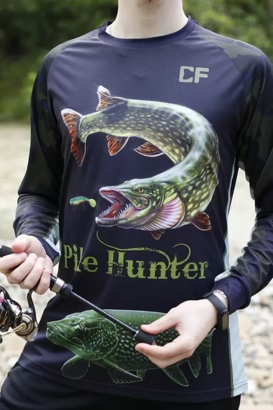 Джерси Crazy Fish Pike Hunter black (2)