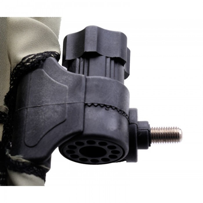 Садок прямоугольный FLAGMAN Keepnet 50x40см black color Double thick nylon mesh 3м нейлон (2)