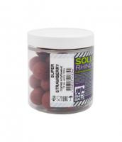 Бойлы растворимые насадочные Super Strawberry (супер клубника) 18мм, банка 0,15 кг													