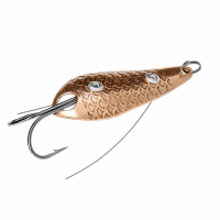 Блесна Premier Fishing колеб.незацеп. Атом Б 16гр цв06 медь чешуя 