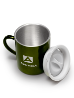 Термокружка (болотная) невакуумная 300 мл. тм «Арктика», 