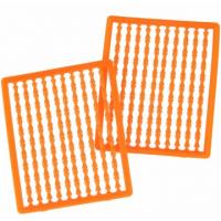 Стопор для бойлов силиконовый (2шт) оранжевый (PR-JY-PJ-10Y-O)											