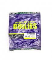 Бойлы насадочные Champion (мотыль и фрукты), 14 мм, пакет 0,5 кг													