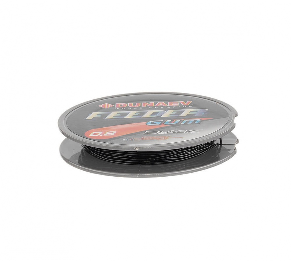 Feeder Gum DUNAEV Black 0,8мм 5м (1)