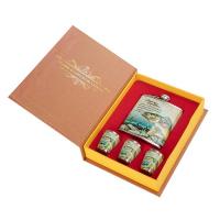 Набор Рыба (фляжка 210 мл + 3 стопки) А02	