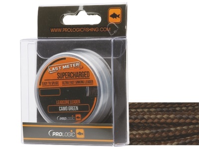 Лидкор Prologic Supercharged Leadcore Leader 10m 50lbs Camo Green зелен. камуфляж Лидкор Prologic Supercharged Leadcore Leader 10m 50lbs Camo Green зелен. камуфляж
