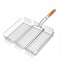 Решетка для барбекю Лайт глубокая 65*40*30*7 см Helios HS-RB AW204											