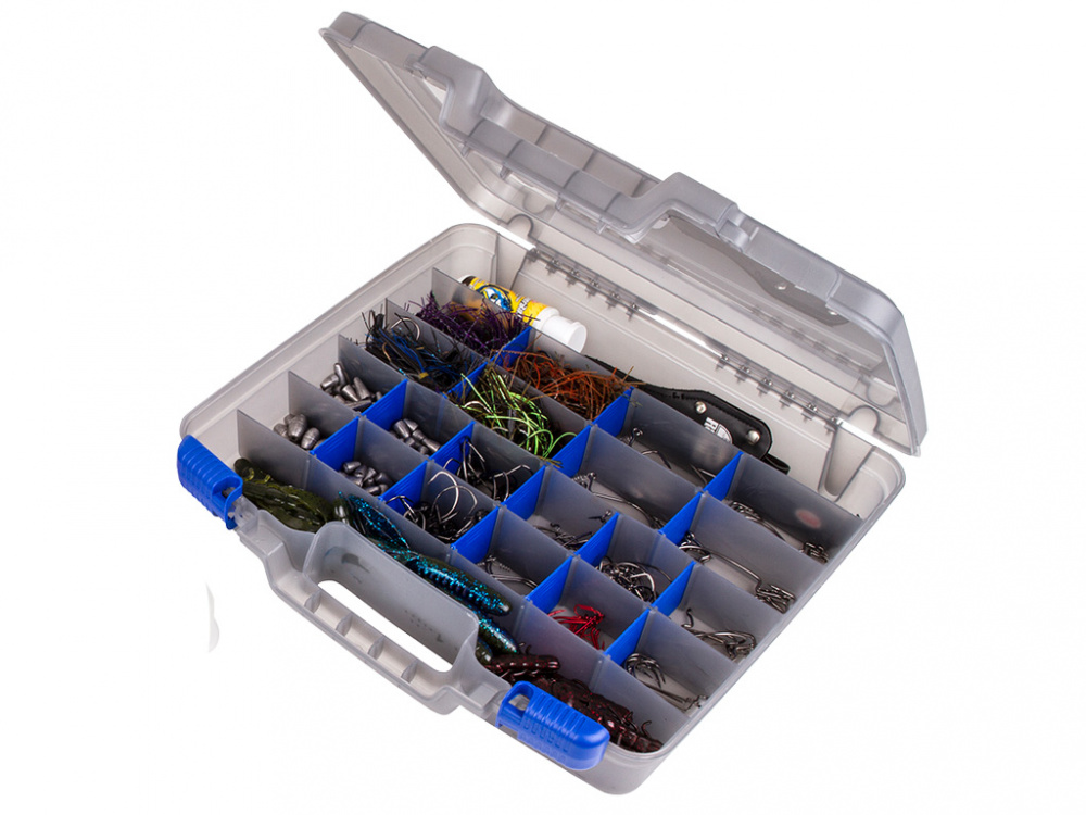 КОРОБКА РЫБОЛОВНАЯ ПЛАСТИКОВАЯ FLAMBEAU 6962ZM MAX RIGGING BOX ZERUST INFUSED