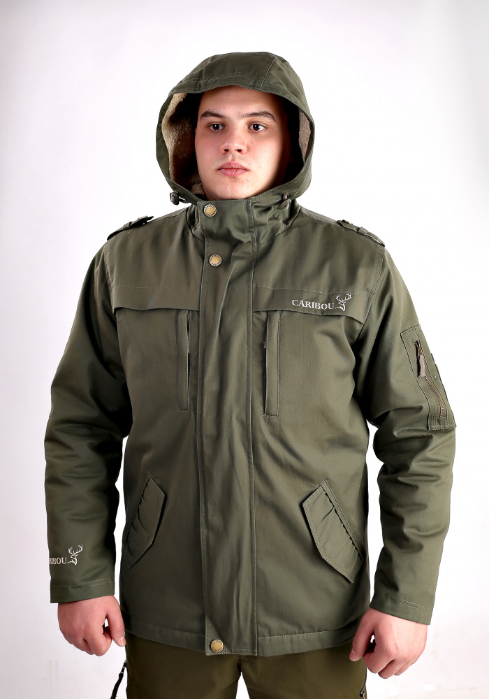 Куртка мужская Caribou D303 Oliva (1)