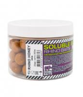 Бойлы растворимые насадочные Rhino Honey (мёд), 18 мм, банка 0,35 кг													