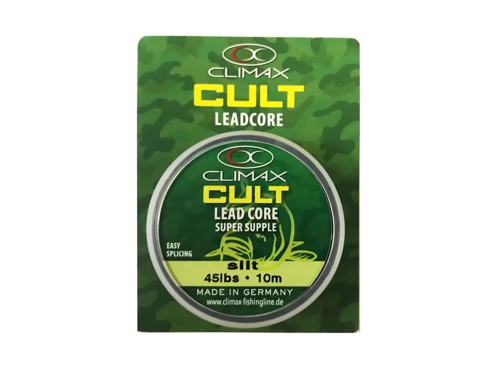 Ледкор Climax CULT Leadcore 10 m, 45 lbs, 20 kg, silt