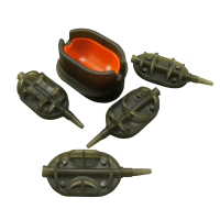 Кормушка ORANGE Flat Method + Method Mould, 40 гр., в уп. 1 шт.							