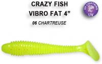 Силиконовые приманки Crazy Fish VIBRO FAT 4'' 14-100-6-6 