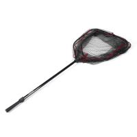 Подсачек складной телескопич. Namazu Pro NoKnot Net PVC, L- 160 см, квадратный складной обод 60 см, 