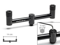 Перекладина буз-бар Nautilus Blacktron 2 rod Buzzbar 16cm NBB-216 на 2 удилища	