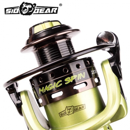 Катушка SibBear Magic spin 2000 7+1, передний фрикцион (1)