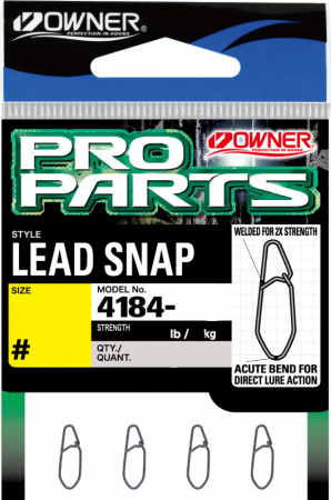 OWNER Застежка Lead Snap №1 4шт