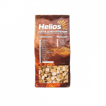 Щепа для копчения (черемуха) 500 г Helios