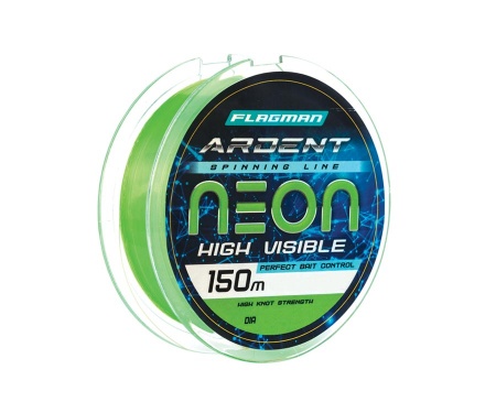 FLAGMAN Леска Ardent Neon 150м 0,18мм 4,4кг/9,7lb