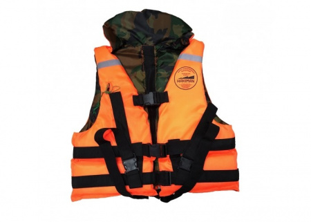Спасательный жилет двухсторонний, р-р 48-50, до 80кг