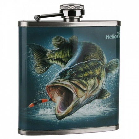 Фляжка Рыба 210 мл Helios (HS-F-F-A20-1)