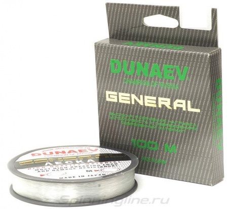 Леска Дунаев General All Round 100m 0.165mm