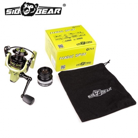 Катушка SibBear Magic spin 2000 7+1, передний фрикцион (6)