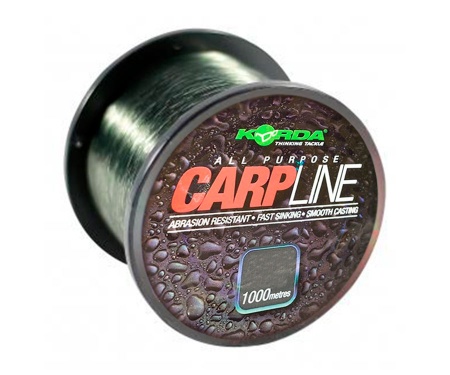 KORDA Леска Carp Line 0,30мм 1000м 10lb KORDA Леска Carp Line 0,30мм 1000м 10lb