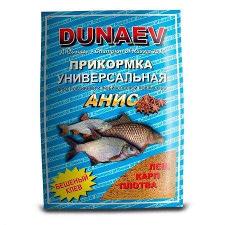 Прикормка DUNAEV 0.9кг Анис