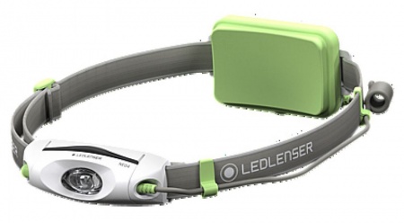 Фонарь налобный Led Lenser NEO4, зеленый, лампа: светодиод. AAAx4 (1)