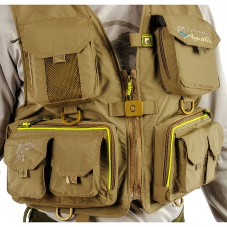 Жилет Aquatic Ж-02 рыболовный (регулируемый размер) (1)