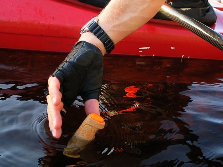 Нож Morakniv Floating Serrated Knife, нержавеющая сталь, пробковая ручка, оранжевый. 13131 (1)