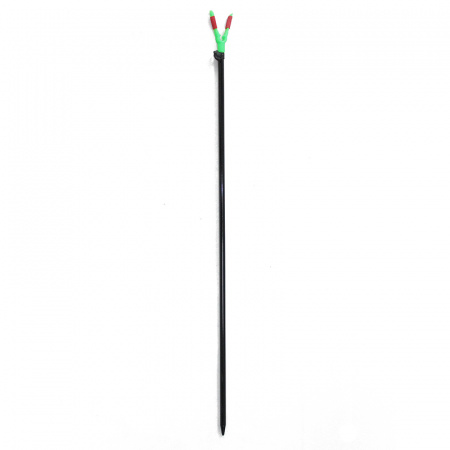 Подставка под удочку Namazu, Y-тип, 120 см, с барашком №1, металлич.