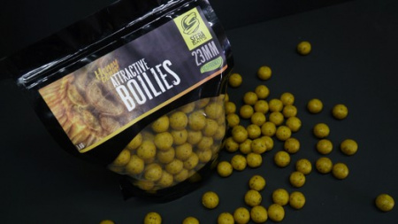 Бойлы Sfera Baits вареные прикормочные 23мм Honey Corn (Кукуруза мед) 1кг