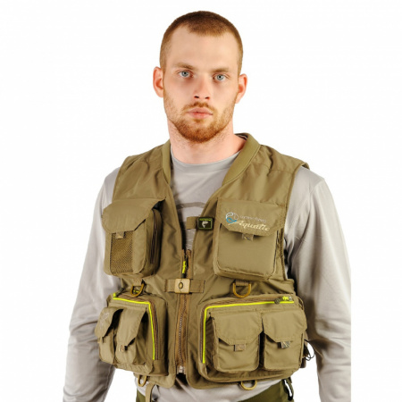 Жилет Aquatic Ж-02 рыболовный (регулируемый размер)																				