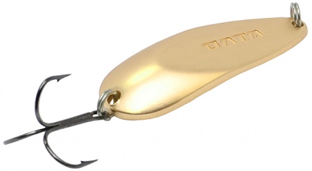 Блесна Олта Ильмень 22г 65мм матовое золото №1