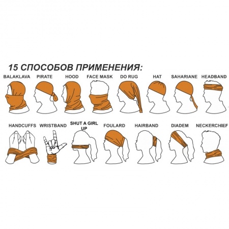 Баф VEDUTA UPF50+ Perch Master универсальный размер (2)