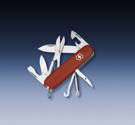 Нож перочинный Victorinox Super Tinker, 91мм, 14 функций, цвет красный (1)