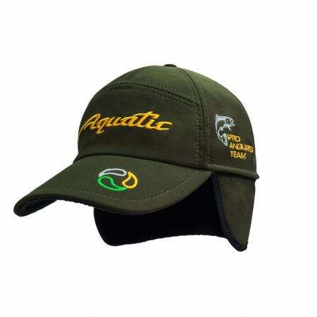 Кепка Aquatic КА-04ТХ soft-shell темный хаки